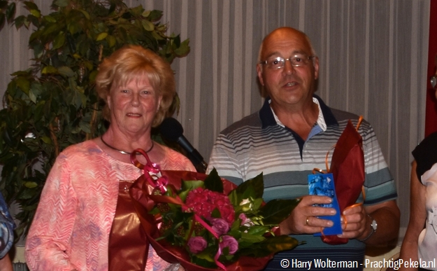 Lydy Becker en Reint de Boer in bij Pekelder Shanty Pluskoren